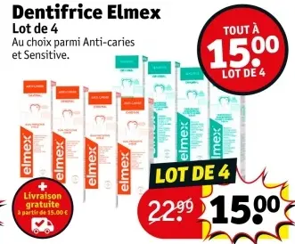 Offre: Dentifrice Elmex