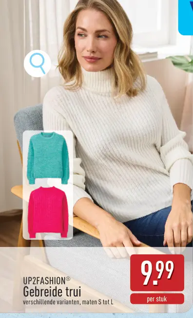 Promotie: Gebreide trui