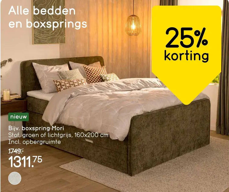 Aanbieding: Boxspring Mori