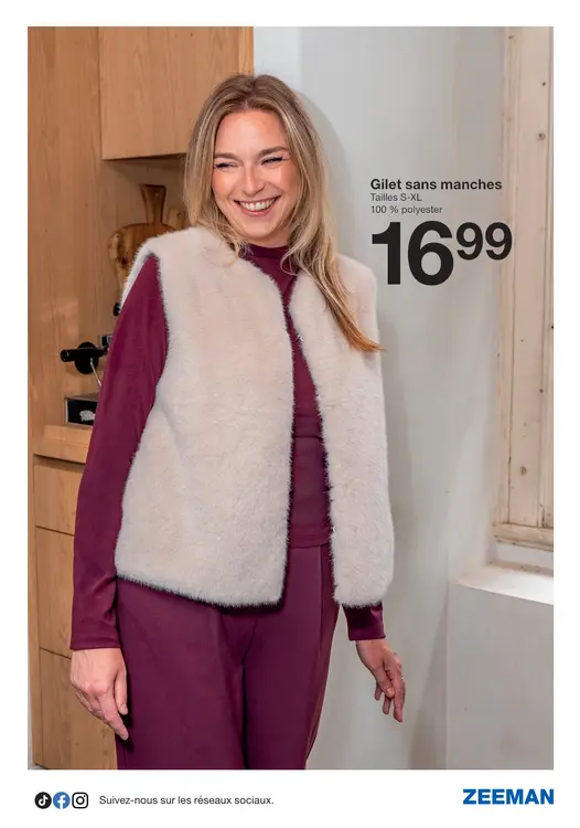 Offre: Gilet sans manches