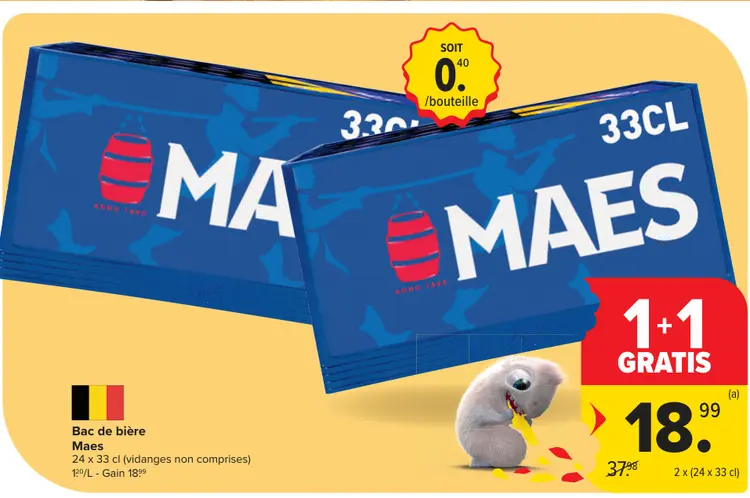 Offre: Bac de bière