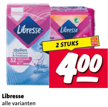 Aanbieding: Maandverband of inlegkruisjes