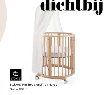 Aanbieding: Stokke® Mini Bed Sleepi™ V3 Natural