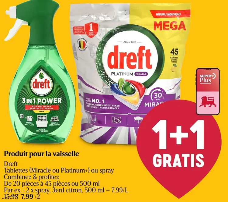 Offre: Produit pour la vaisselle