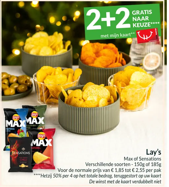 Promotie: Lay's Max of Sensations