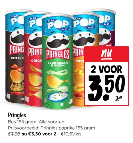 Promotie: Pringles
