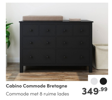 Aanbieding: Cabino Commode Bretagne Zwart