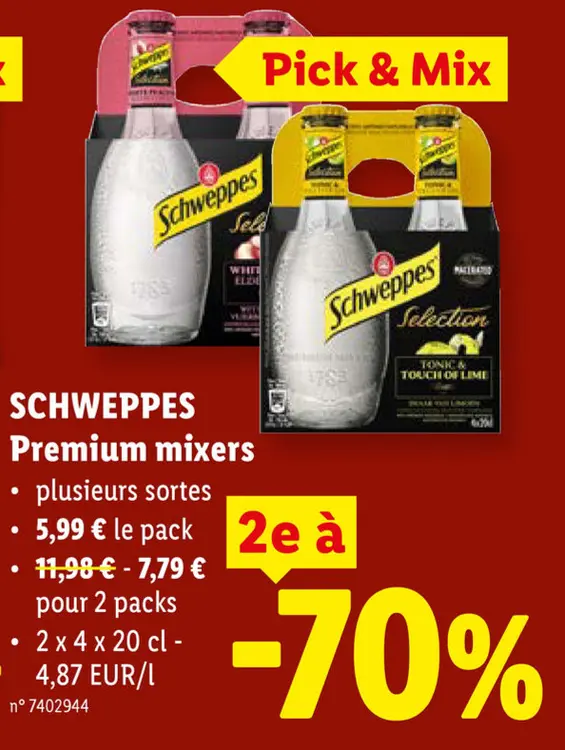 Offre: Premium mixers