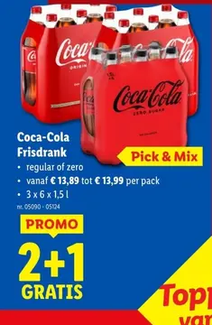 Aanbieding: Coca-Cola Frisdrank