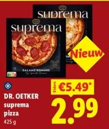 Aanbieding: Suprema pizza