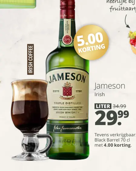 Aanbieding: Jameson Irish