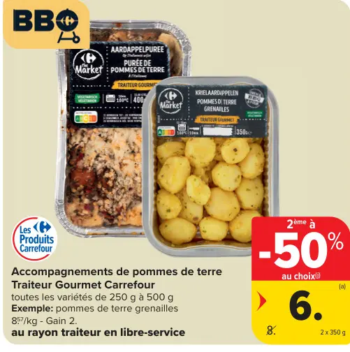 Offre: Accompagnements de pommes de terre