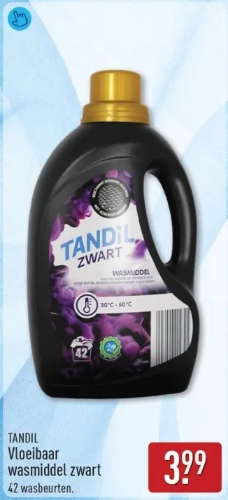Aanbieding: Vloeibaar wasmiddel zwart