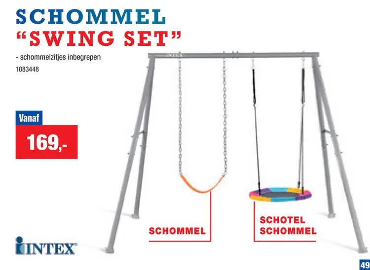 Aanbieding: SCHOMMEL "SWING SET"