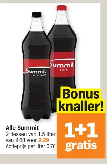 Promotie: Summit