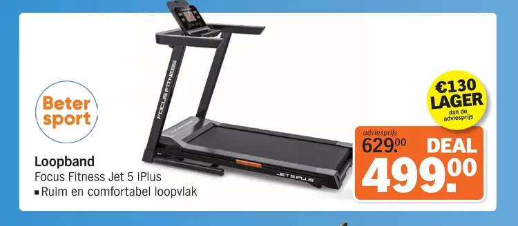 Aanbieding: Loopband Focus Fitness Jet 5 iPlus