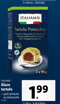 Offre: Glace tartufo