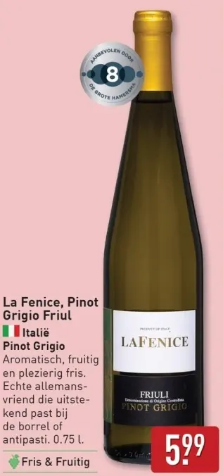 Aanbieding: Pinot Grigio Friul