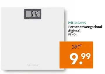Aanbieding: Personenweegschaal digitaal
