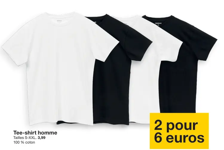 Offre: Tee-shirt homme