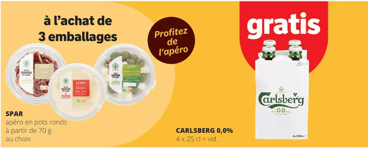 Offre: Apéro en pots ronds