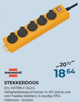 Aanbieding: STEKKERDOOS