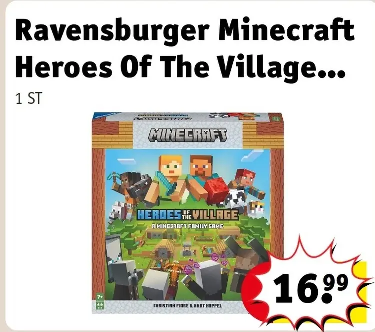 Aanbieding: Ravensburger Minecraft Builders & Biomes Juni