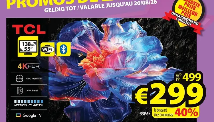 Promotie: Tcl 55p6k