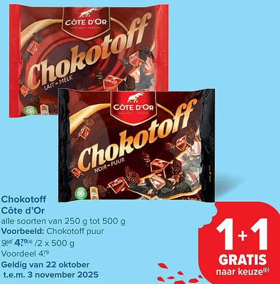 Aanbieding: Chokotoff