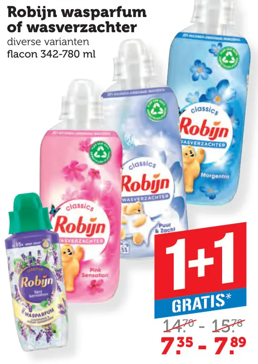 Aanbieding: Wasparfum of wasverzachter
