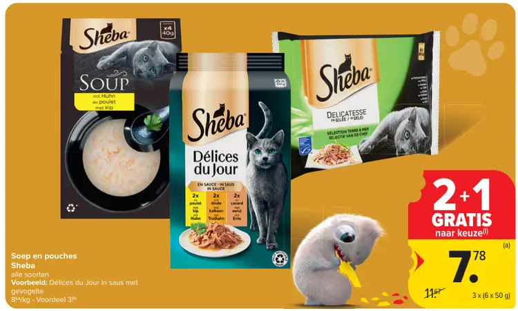 Promotie: Soep en pouches