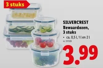 Promotie: Bewaardozen