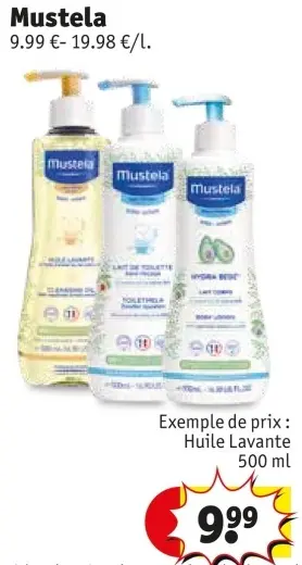Offre: Mustela