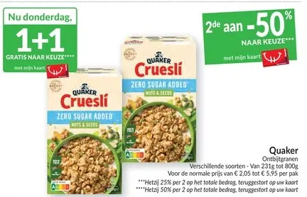 Promotie: Ontbijtgranen