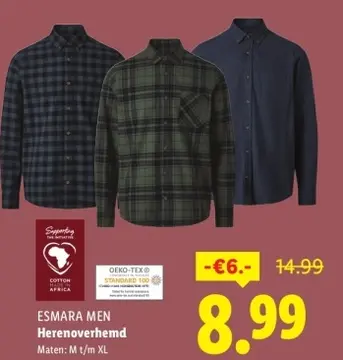 Aanbieding: ESMARA MEN Herenoverhemd
