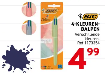 Promotie: 4-kleuren-balpen