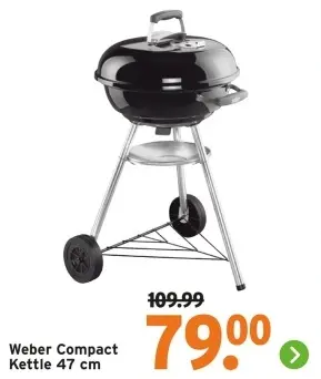 Aanbieding: Weber Compact Kettle