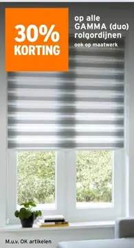 Aanbieding: GAMMA (duo) rolgordijnen