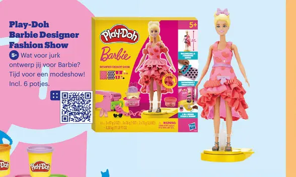 Aanbieding: Play-Doh Barbie Designer Fashion Show
