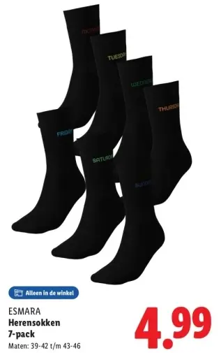 Aanbieding: Herensokken