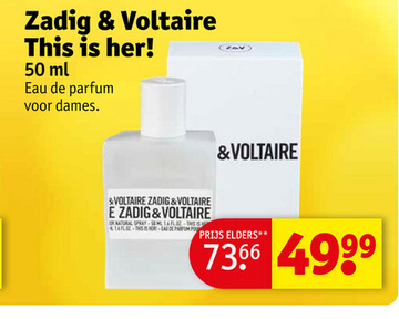 Aanbieding: Zadig & Voltaire This is her!