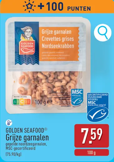 Promotie: Grijze garnalen