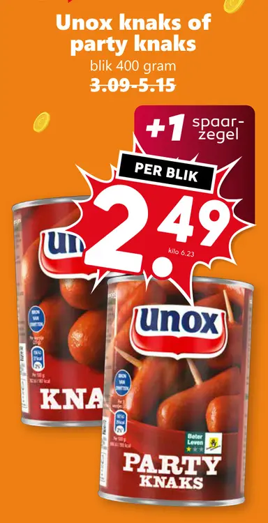 Aanbieding: Knaks of party knaks