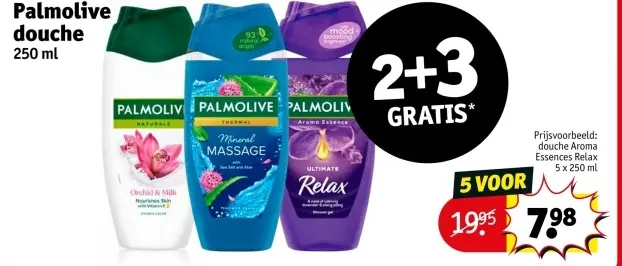 Aanbieding: Palmolive douche