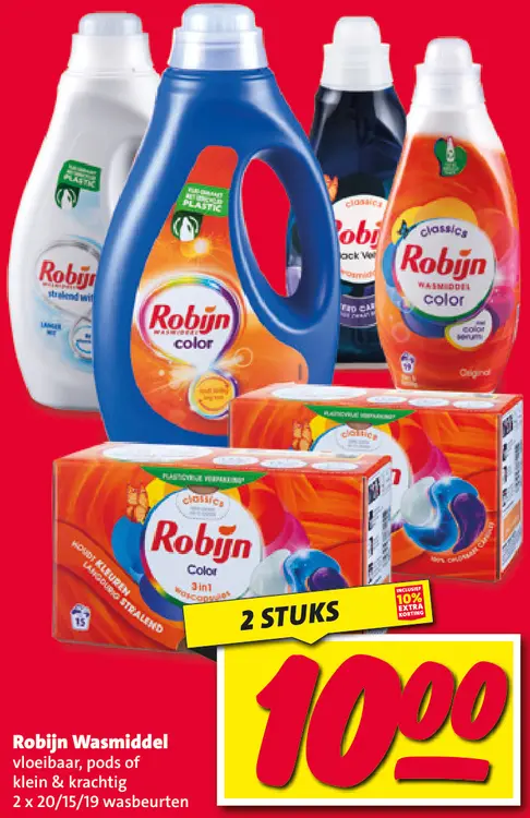 Aanbieding: Robijn Wasmiddel