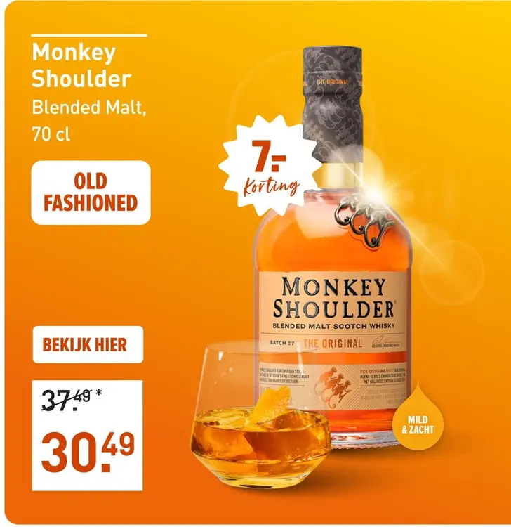 Aanbieding: Monkey Shoulder