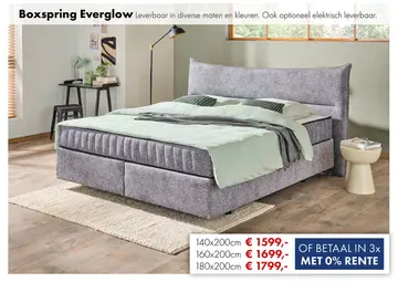 Aanbieding: Everglow boxspring