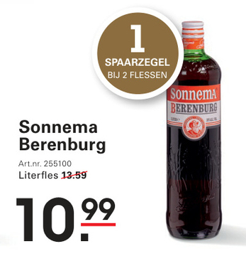 Aanbieding: Sonnema Berenburg