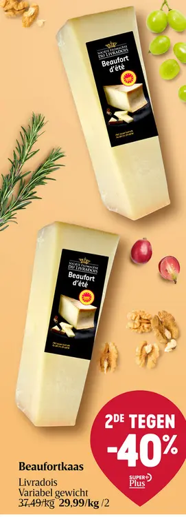 Aanbieding: Beaufortkaas