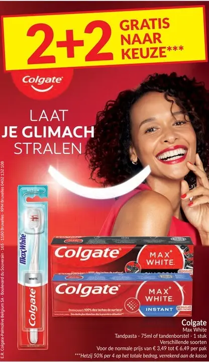 Promotie: Colgate Max White